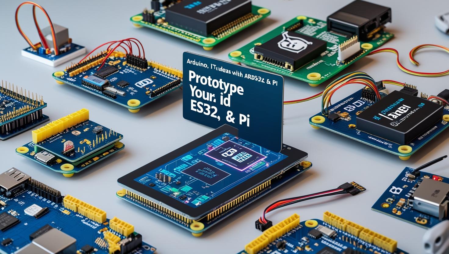 Prototype Your Ideas with Arduino, ESP32 & Raspberry Pi